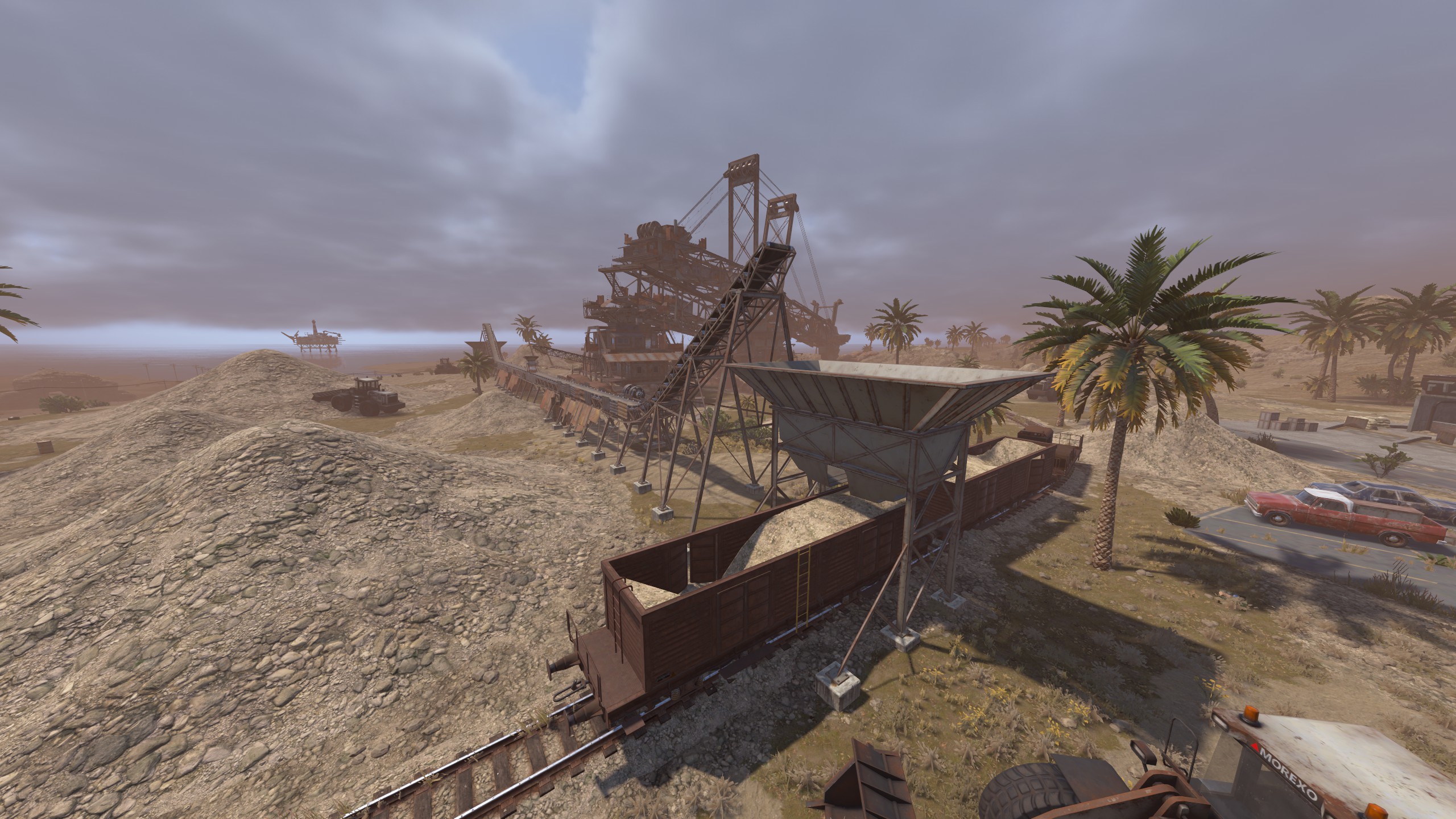 Excavator Pit