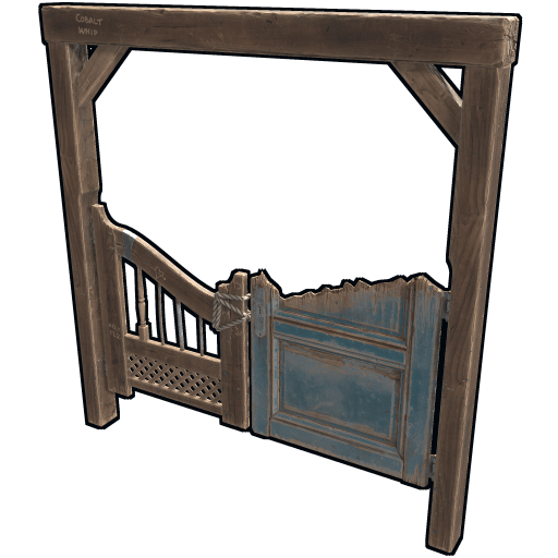 door double hinged bardoors