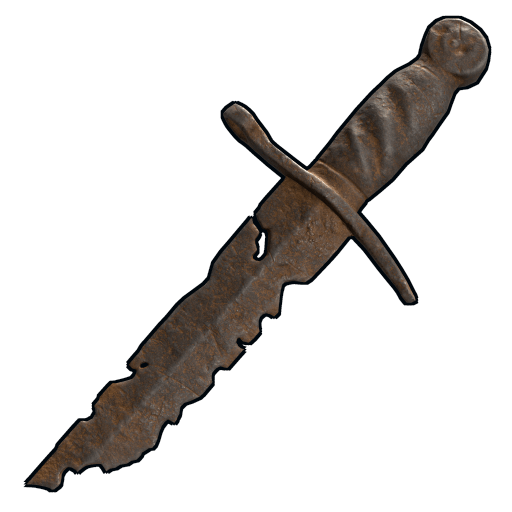 sunken knife
