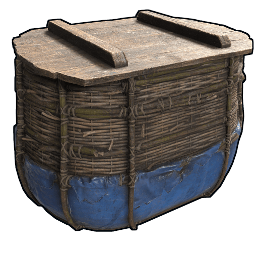 wicker barrel